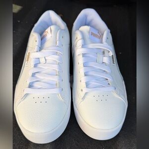 Puma Court Sneaker - White